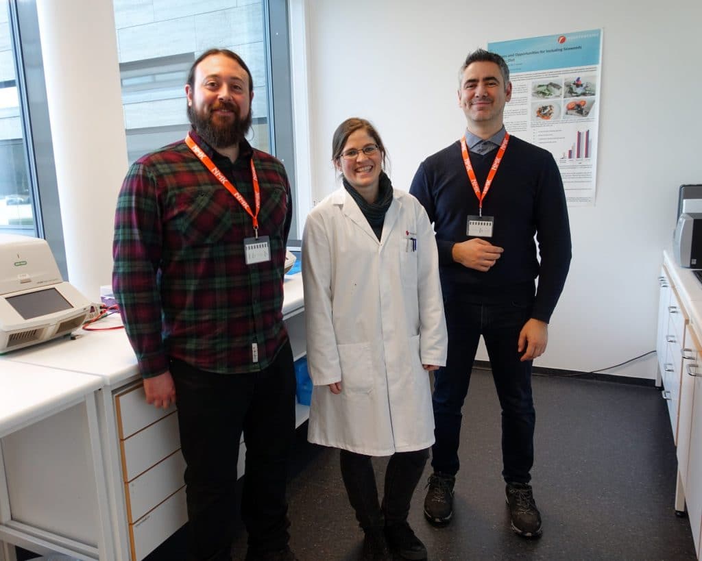 Scientists in laboratory